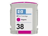 Cartucho de tinta pigmentada magenta HP 38 (C9416A)
